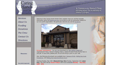 Desktop Screenshot of caringhandsdentalclinic.com